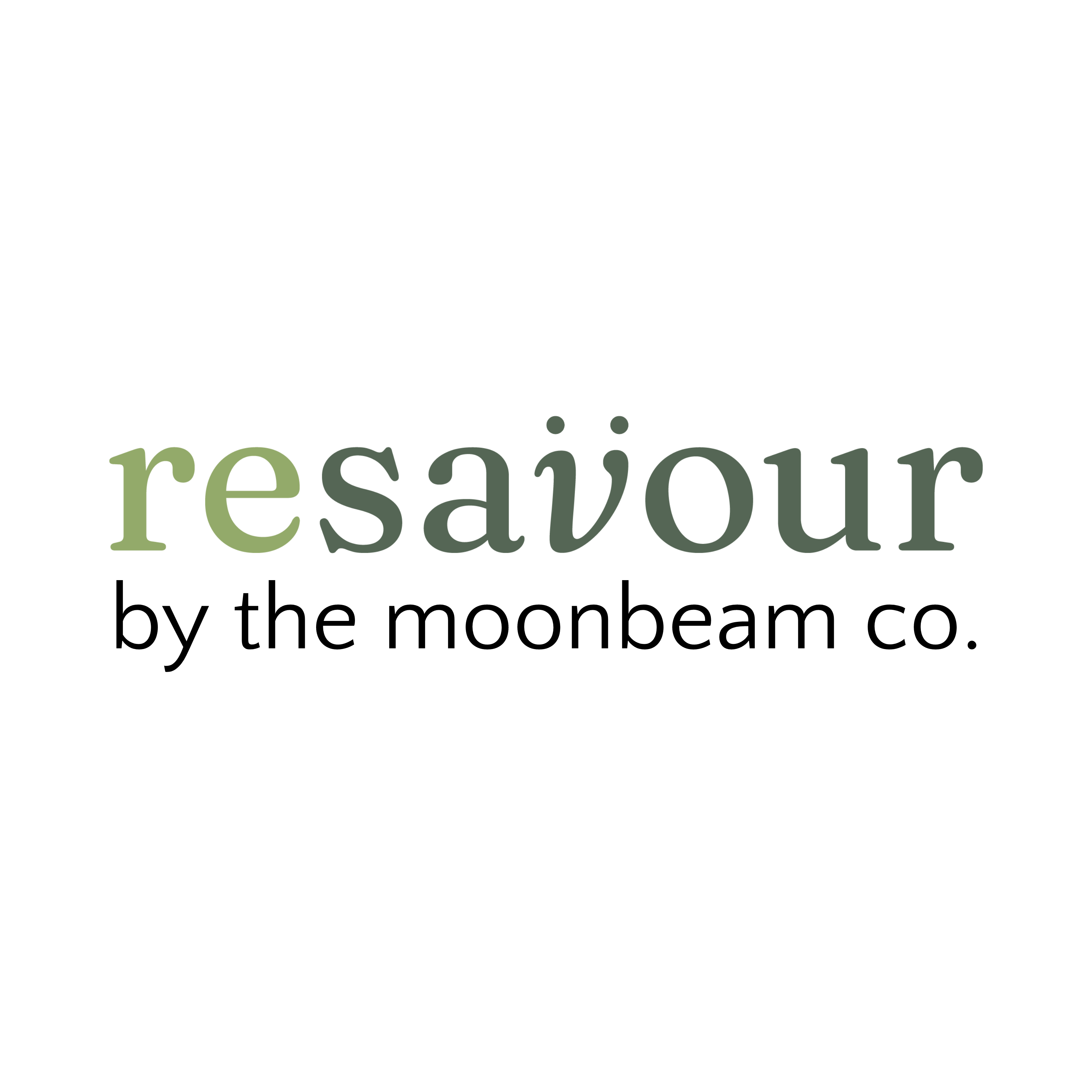 resavour by the moonbeam co.