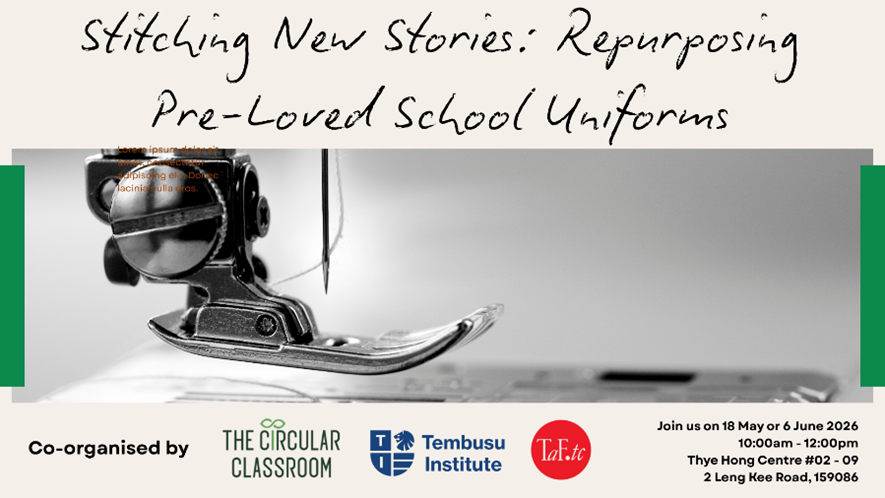 Stitching New Stories: Repurposing Pre-Loved School Uniforms