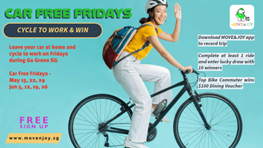 Car Free Fridays - Cycle to Work & Win