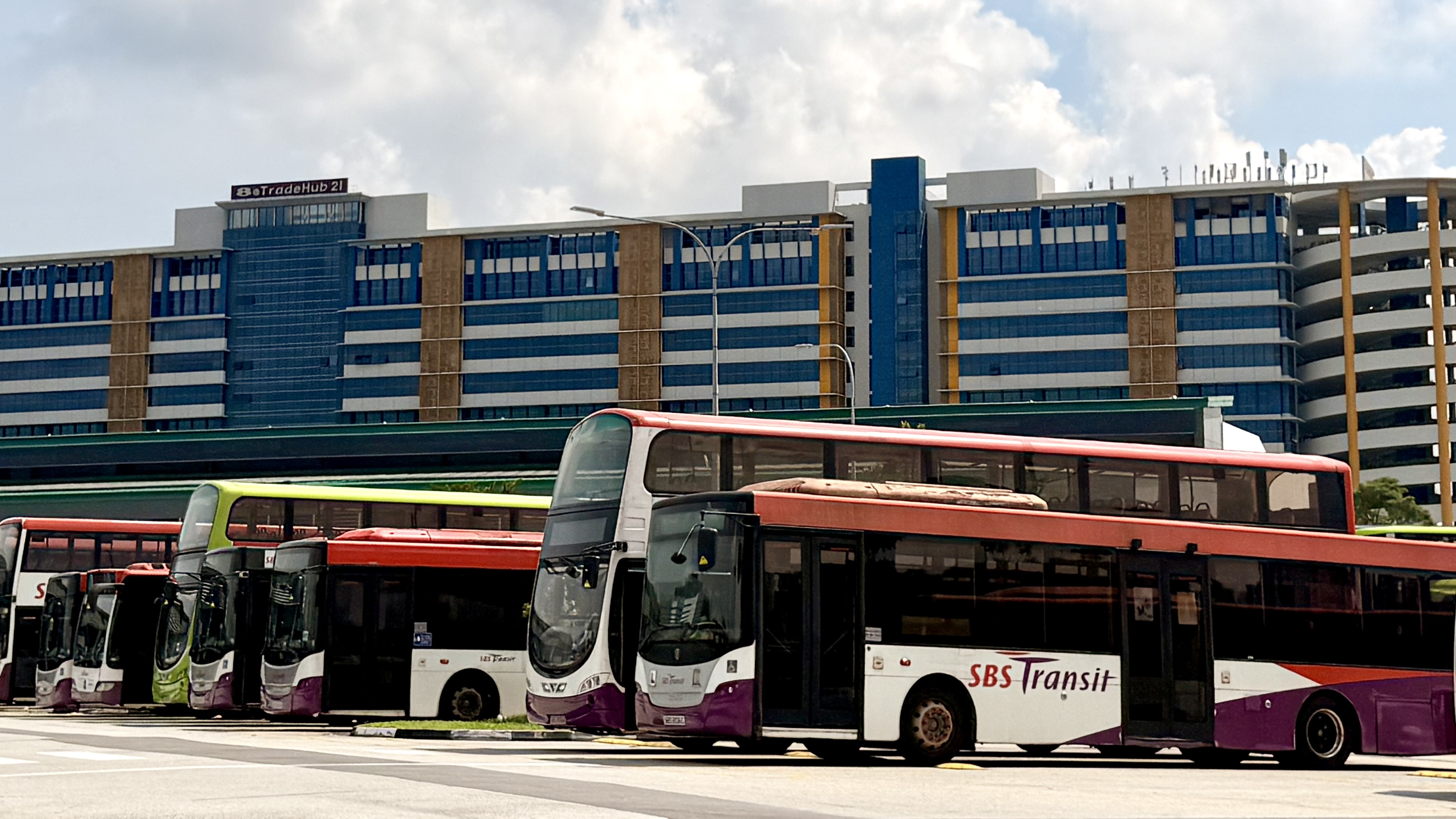 Visit SBS Transit's Ulu Pandan Bus Depot
