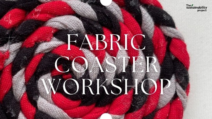 Upcycled Fabric Coaster Workshop