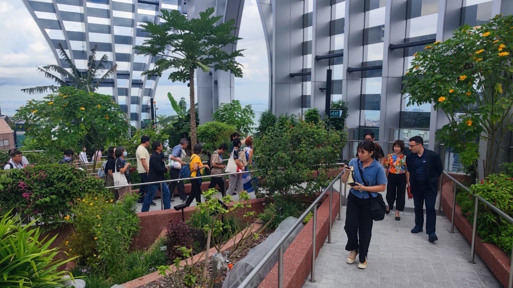 Eco-expedition at CapitaSpring: Exploring Sustainable Spaces with CapitaLand Development