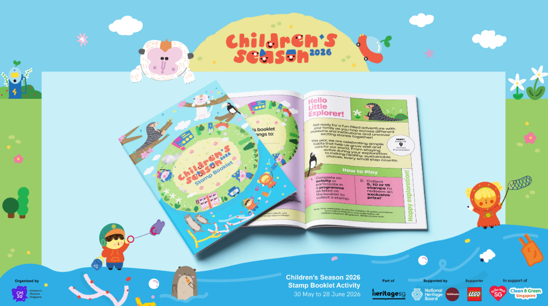 Children's Season 2026 Stamp Booklet Activity