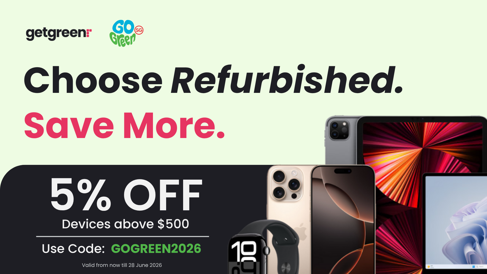 Choose Refurbished, Save More