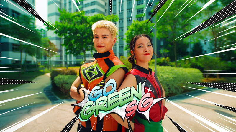 Go Green SG Jingle (2026) - Superhero edition