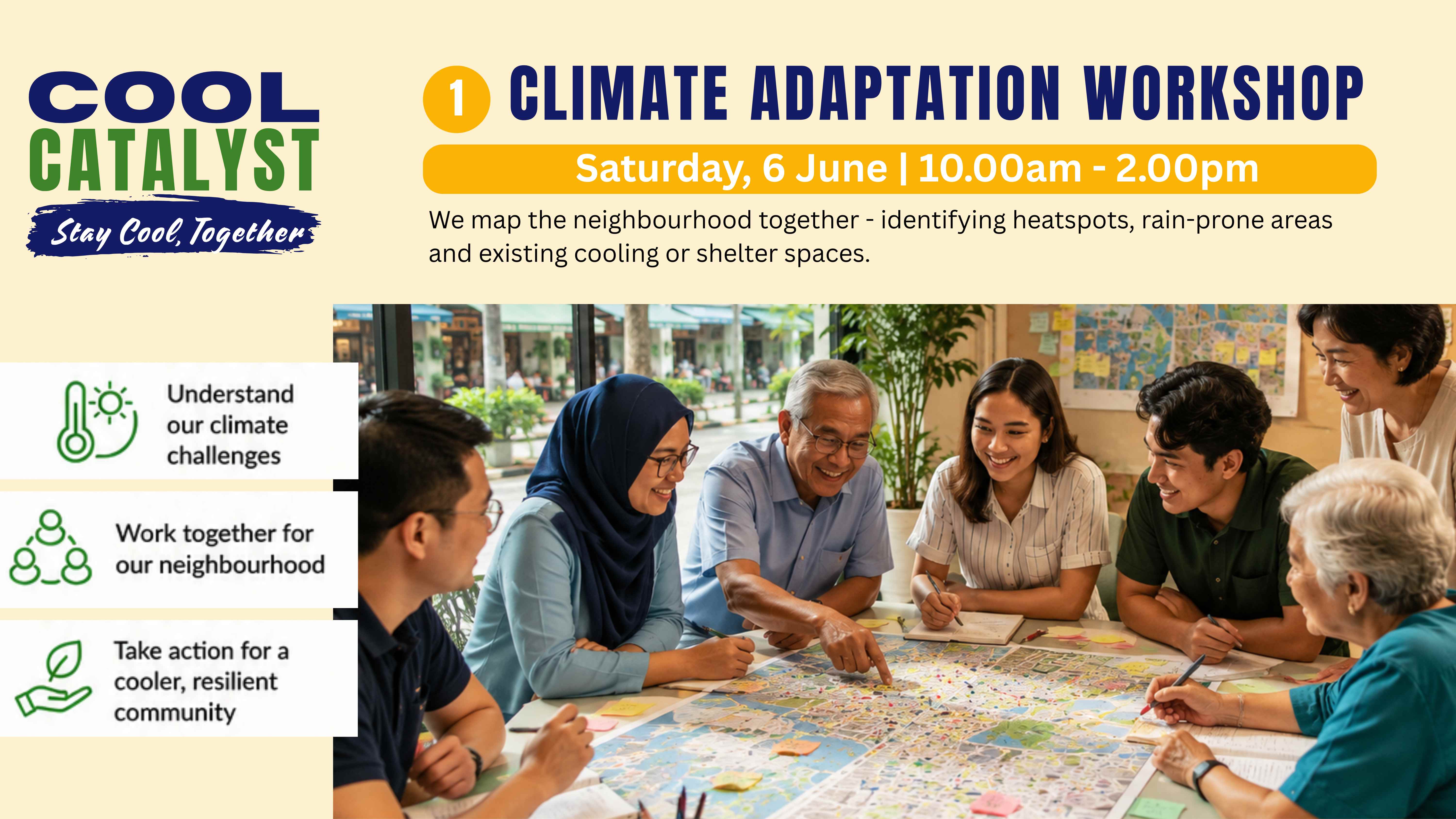 COOL Geylang - Climate Adaptation Workshop