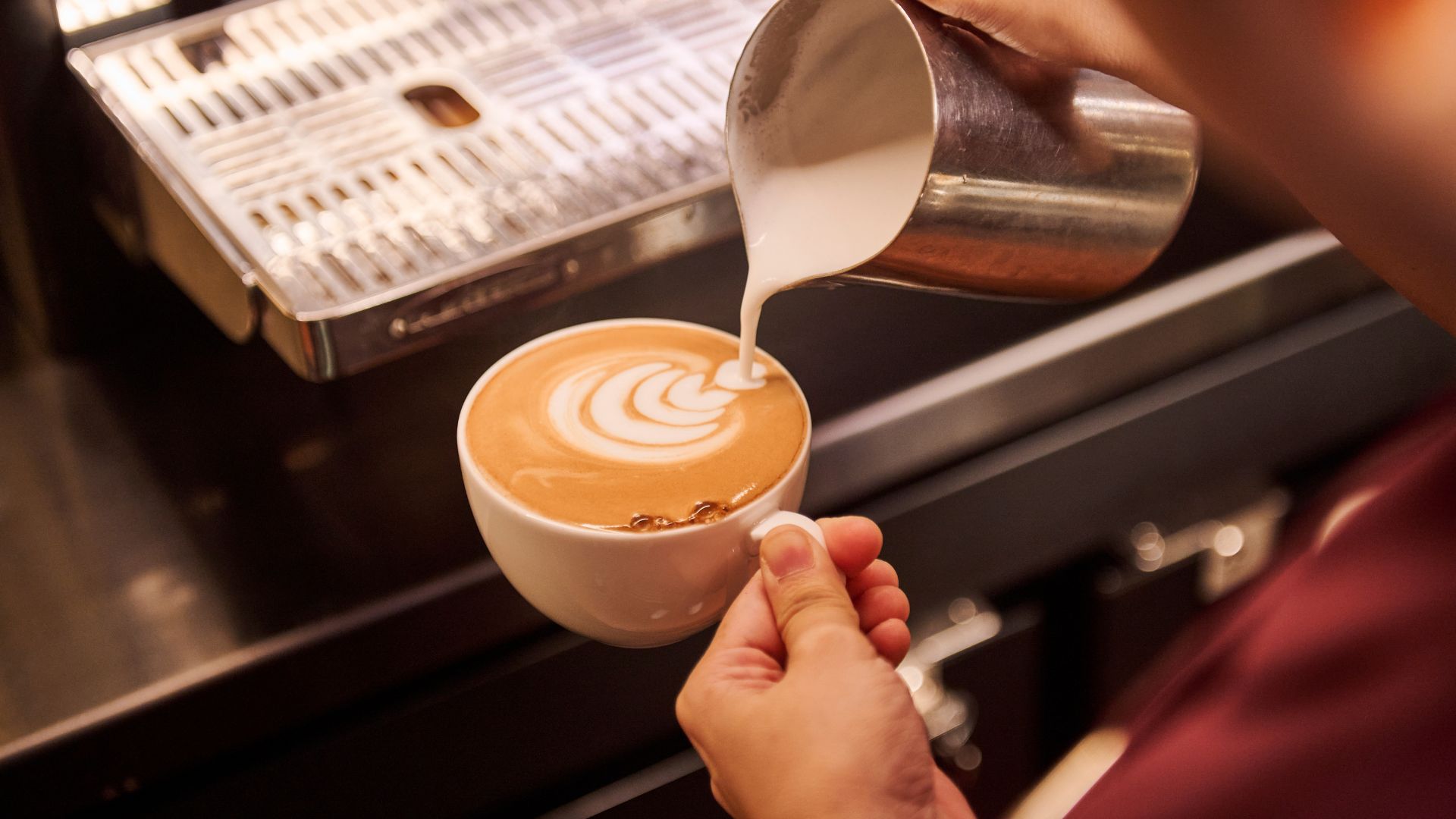 Bring your own mug or tumbler and get a coffee/tea at 60% off at Dolcetto