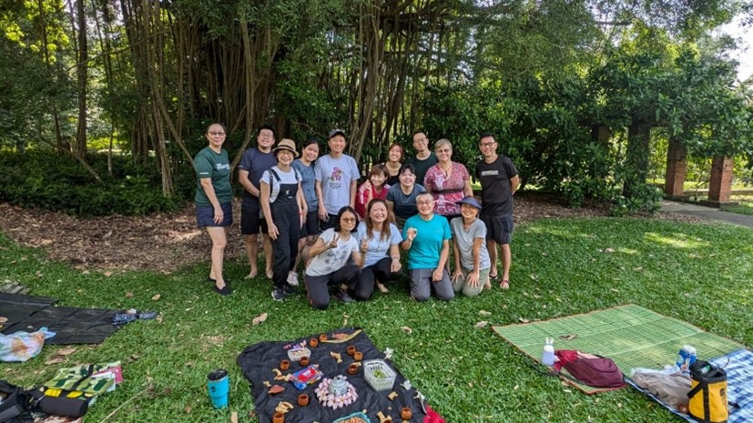 Forest Bathing at Singapore Botanic Gardens