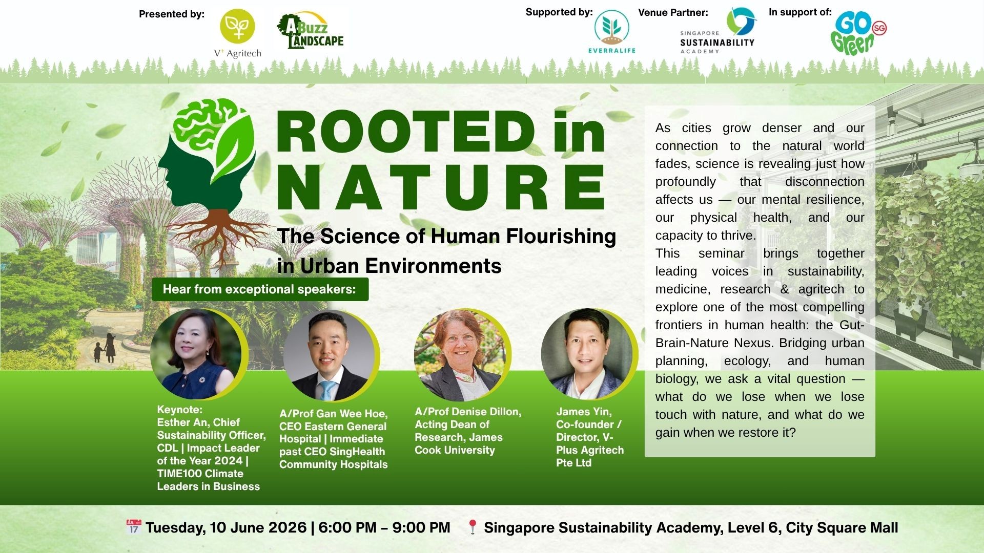 Rooted in Nature: The Science of Human Flourishing in Urban Environments